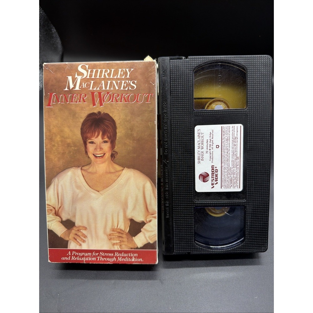 SHIRLEY MACLAINE'S INNER WORKOUT (VHS, 1998)‎